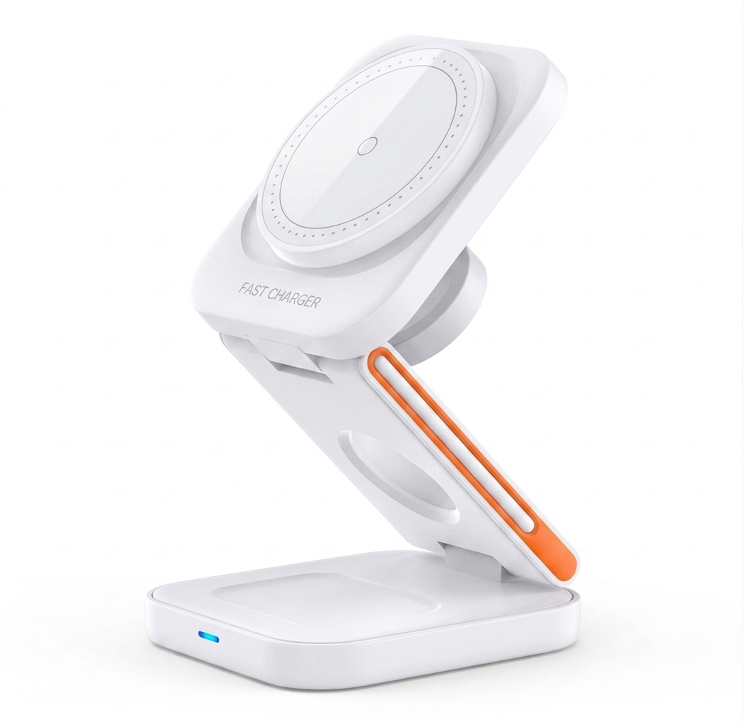 3 in 1 Foldable Magnetic Charging Station